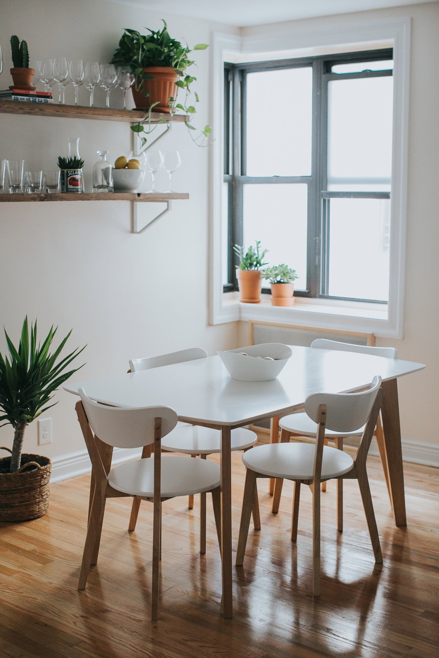 Particolare della sala da pranzo