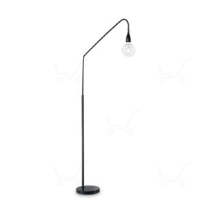 Lampada da terra minimal Ideal Lux nera