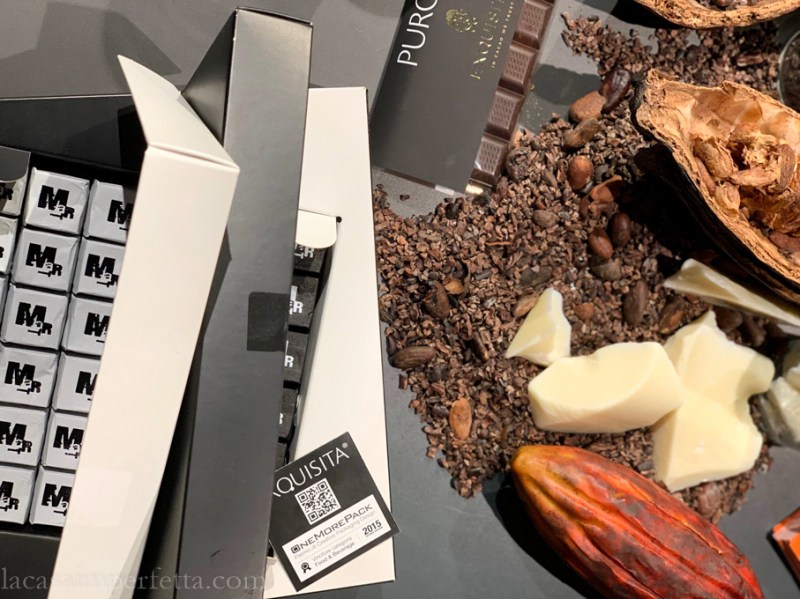 Cacao prima e dopo la lavorazione