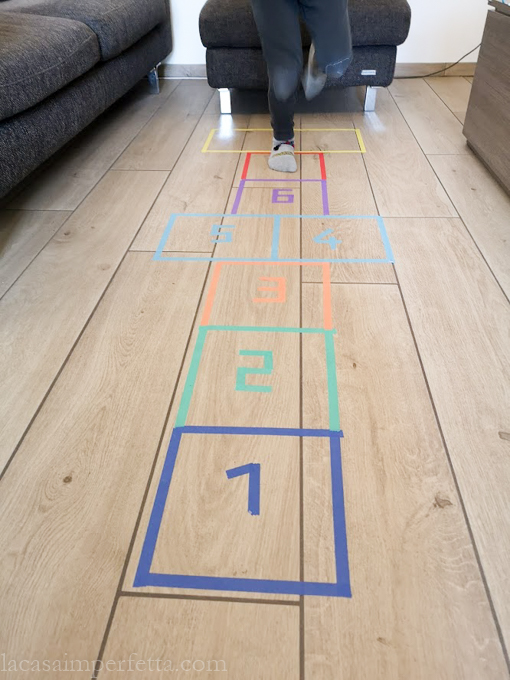 Campana: il gioco rifatti in casa con washi tape