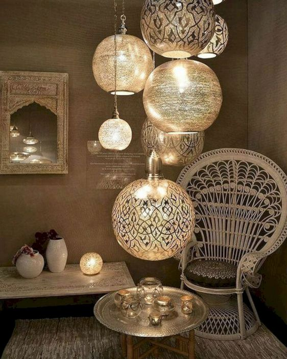 Specchio decorativo stile marocchino
